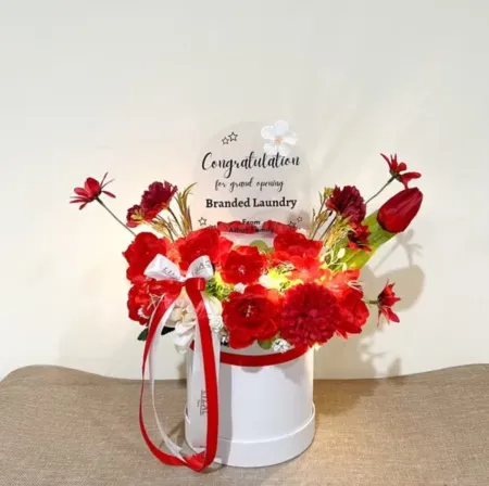 Bloom Box Akrilik Ucapan Grand Opening Temanggung