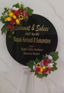Papan Akrilik Ucapan Ulang Tahun Temanggung